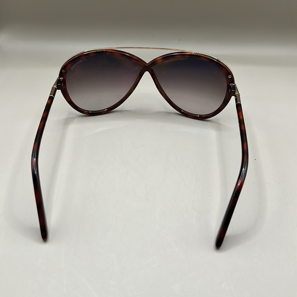 Tom Ford TF 454 52K 64•5 Aviator Gradient Sunglasses - Women’s - Picture 5 of 8